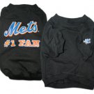 New York Mets #1 Fan Dog T-Shirt Size XXS