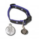 New York Mets MLB Dog Collar with ID Tag Size Small