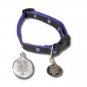 New York Mets MLB Dog Collar with ID Tag Size M/L