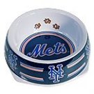 New York Mets MLB Dog Bowl Size Small