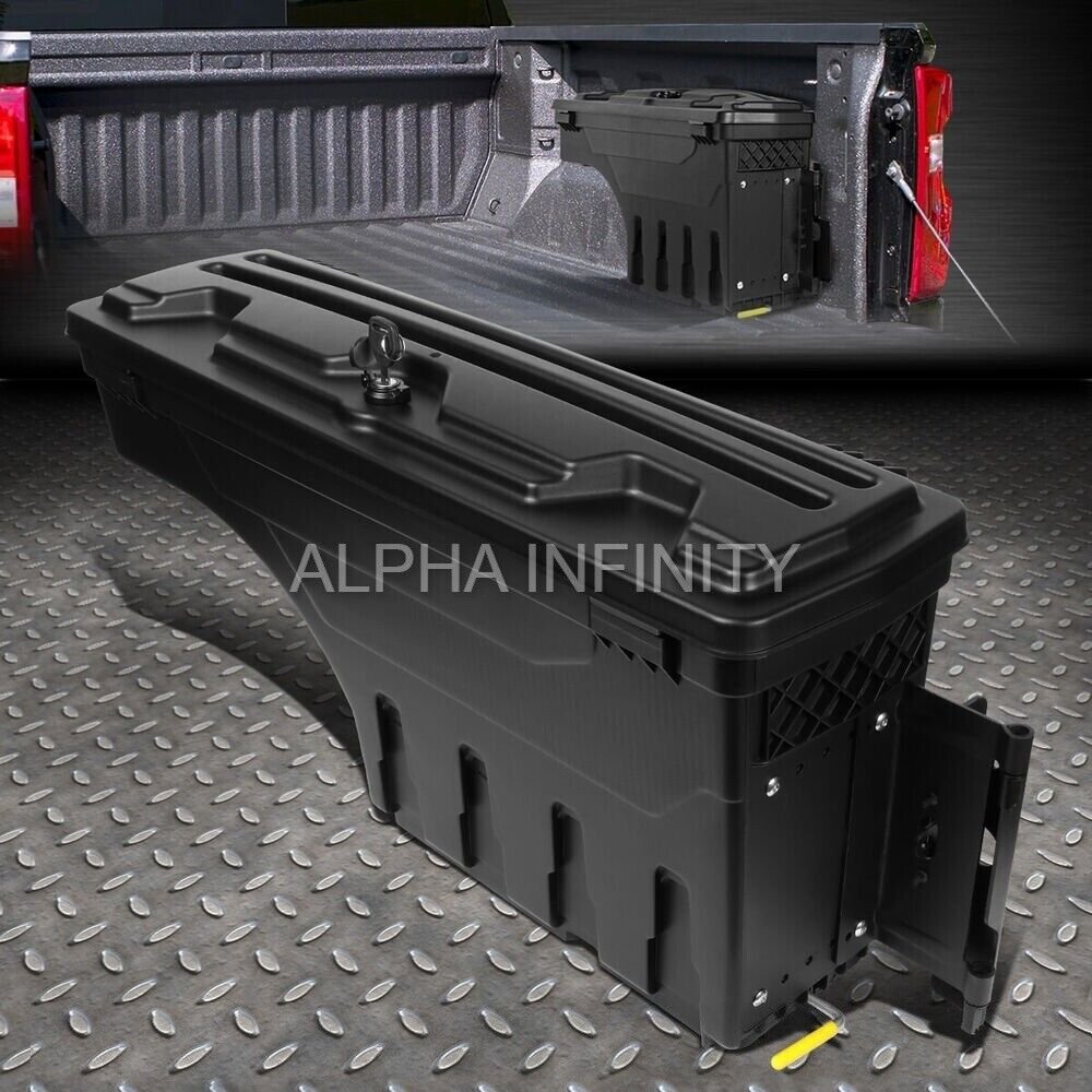 TRUCK WHEEL WELL STORAGE TOOL BOX +LOCK RIGHT FOR 0218 DODGE RAM 1500