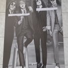 KISS ORIGINAL LICENSED 2004 ALL DRESSED UP POSTER 22 1/4 X 34 1/2 IN. BLACK&WHITE POSTER!!