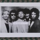 THE ROLLING STONES HORIZONTAL BLACK AND WHITE GLOSSY PROMO 8x10 INCHES PHOTO!!