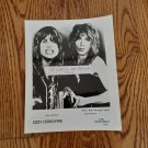 OZZY OSBOURNE AND RANDY RHOADS PROMO BLACK AND WHITE 8 X 10 INCHES GLOSSY PHOTO!! RARE!! OZZY OSBOURNE AND RANDY RHOADS PROMO BLACK AND WHITE 8 X 10 INCHES GLOSSY PHOTO!! RARE!!