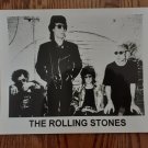ROLLING STONES PROMOTIONAL BLACK&WHITE 8X10 GLOSSY PHOTO!! EXTREMELY RARE!! ROLLING STONES PROMOTIONAL BLACK&WHITE 8X10 GLOSSY PHOTO!! EXTREMELY RARE!!