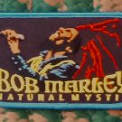 BOB MARLEY NATURAL MYSTIC EMBROIODERED IRON ON/SEW ON HIGH QUALITY 2 1/4 X 3 1/2 INCHES PATCH!!