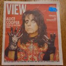 ALICE COOPER FRONT COVER OF THE VIEW NEWSPAPER AND PHOTOS AND INFORMATION 2004!! RARE!!