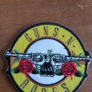 GUNS N ROSES FELT IRON ON PATCH ORIGINAL LIC. 3 1/8 X 3 INCHES!! EXTREMELY RARE!!