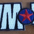 SUM 41 EMBROIDERED ORIGINAL LIC. 3 3/4 X 1 3/8 INCHES PATCH!! VERY RARE!!