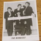 MONKEES 8 X 10 INCHES GLOSSY BLACK AND WHITE IN SUITS PROMO PHOTO!!  FREE SHIP TO U.S.A. ONLY!!