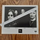 BLACK SABBATH WITH OZZY OSBOURNE PROMO BLACK AND WHITE 8 X 10 IN.GLOSSY PHOTO 1996!! BLACK SABBATH WITH OZZY OSBOURNE PROMO BLACK AND WHITE 8 X 10 IN.GLOSSY PHOTO 1996!!