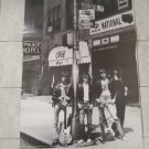 RAMONES OUTSIDE CBGB'S IN NEW YORK LIC. 24 X 36 INCHES POSTER!!  2002!! VERY RARE!!