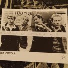SEX PISTOLS PROMO HORIZONTAL BLACK&WHITE 8X10 INCHES GLOSSY PHOTO EXTREMELY RARE!!