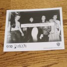 SEX PISTOLS 8 X 10 INCHES GLOSSY BLACK & WHITE WITH FOOT EXTENDED OUT PROMO PHOTO VERY RARE!!