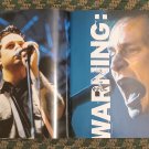 GREEN DAY ORIGINAL LIC. TOUR BOOK 9 3/8 X 9 3/8 INCHES!! 1991. 2000-2001.