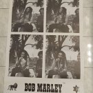 BOB MARLEY BLACK AND WHITE 25 1/4 X 35 1/4 INCHES LIC. POSTER 1991!! VERY RARE!!