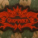 GODSMACK ORIGINAL LIC. 3 1/2 X 1 1/2 INCHES IRON ON OR SEW ON PATCH!! 2004!!