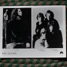 THE DOORS-JIM MORRISSON AND BAND WITH 2 PHOTOS IN ONE, VINTAGE BLACK AND WHITE GLOSSY 8 X 10 INCHES