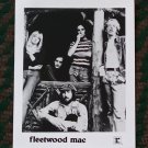 FLEETWOOD MAC PROMO EARLY VINTAGE BLACK AND WHITE GLOSSY 8 X 10 INCHES PHOTO!! 1972!! RARE!! FLEETWOOD MAC PROMO EARLY VINTAGE BLACK AND WHITE GLOSSY 8 X 10 INCHES PHOTO!! 1972!! RARE!!