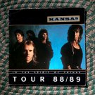 KANSAS "IN THE SPIRIT OF THINGS" ORIGINAL TOUR BOOK 1988-1989!! 12 X 12 INCHES!! ONE ONLY!!
