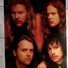 METALLICA VINTAGE 20 3/4 X 30 3/4 INCHES POSTER!! EXTREMELY RARE ONE ONLY!!