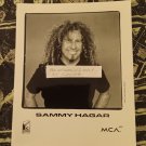 SAMMY HAGAR BLACK&WHITE GLOSSY 8X10 INCHES PROMO PHOTO 1997 IS VERY RARE!! SAMMY HAGAR BLACK&WHITE GLOSSY 8X10 INCHES PROMO PHOTO 1997 IS VERY RARE!!