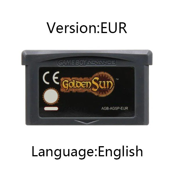 Golden Sun Series GBA Game Cartridge 32-Bit Video Game Console Card ...