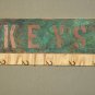 COPPER AND OAK KEY HOLDER