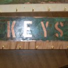 COPPER AND OAK KEY HOLDER