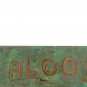 Copper SALOON sign 4" x 12"