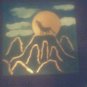 copper art " Shadow Wolf "