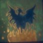 copper art " Phoenix Risen"