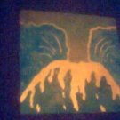 copper art " Eruption"