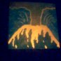 copper art " Eruption"