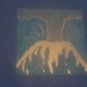 copper art " Eruption"