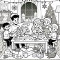 Holiday Coloring Sheets - 1-5