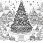 Holiday Coloring Sheets - 1-5
