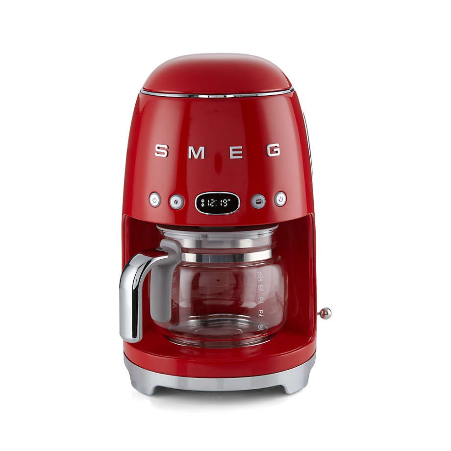 Smeg Red Drip Coffee Maker
