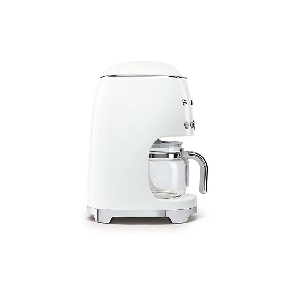Smeg White Drip Coffee Maker