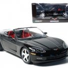 2005 C6 Corvette Black Convertible 1:24 Diecast