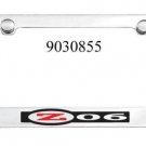 C5 Z06 Corvette Engraved License Plate Frame