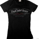 Women's Black Corvette "Fast and Sexy" Shirt - 2XL