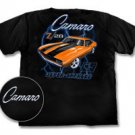 Camaro Z/28 Supercharged 69 Black T-Shirt - M
