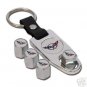 C5 Corvette Logo Valve Stem Cap - Chrome - Gift Set