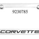 C5 Corvette Engraved License Plate Frame