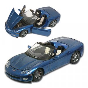 2009 Corvette Jetstream Blue Limited Ed. 1:24 Diecast