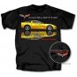 C6 Corvette Coupe and Corvette Racing T-Shirt - XL