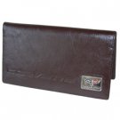 Corvette C6 Checkbook Cover - Brown Leather