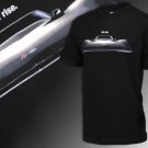 C3 Corvette "All Rise" Black Front View T-Shirt - M