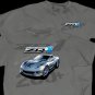 C6 ZR1 Corvette "Supercharged" Charcoal T-Shirt - L